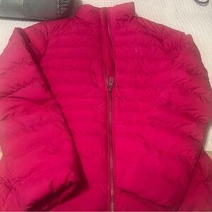 Ralph Lauren Fuchsia Puffer Jacket